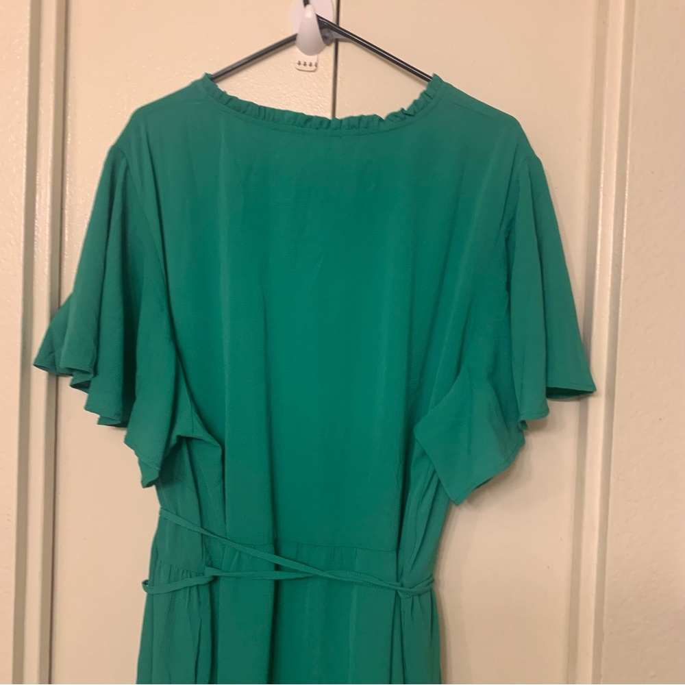 Loralette Happy Teir Jade Green Dress Size 26/28 - Picture 7 of 10